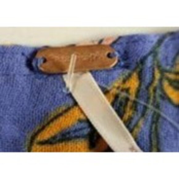 Free People Womens Boho Floral Smocked Top With Ruffled Straps - Size XL - Picture 5 of 6